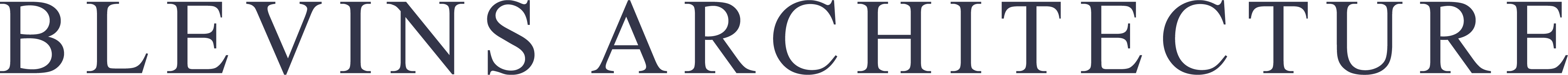 Blevins architecture logo